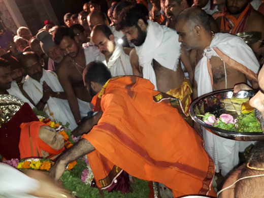 Sudhindra Thirtha Swamiji Attains Samadhi 
